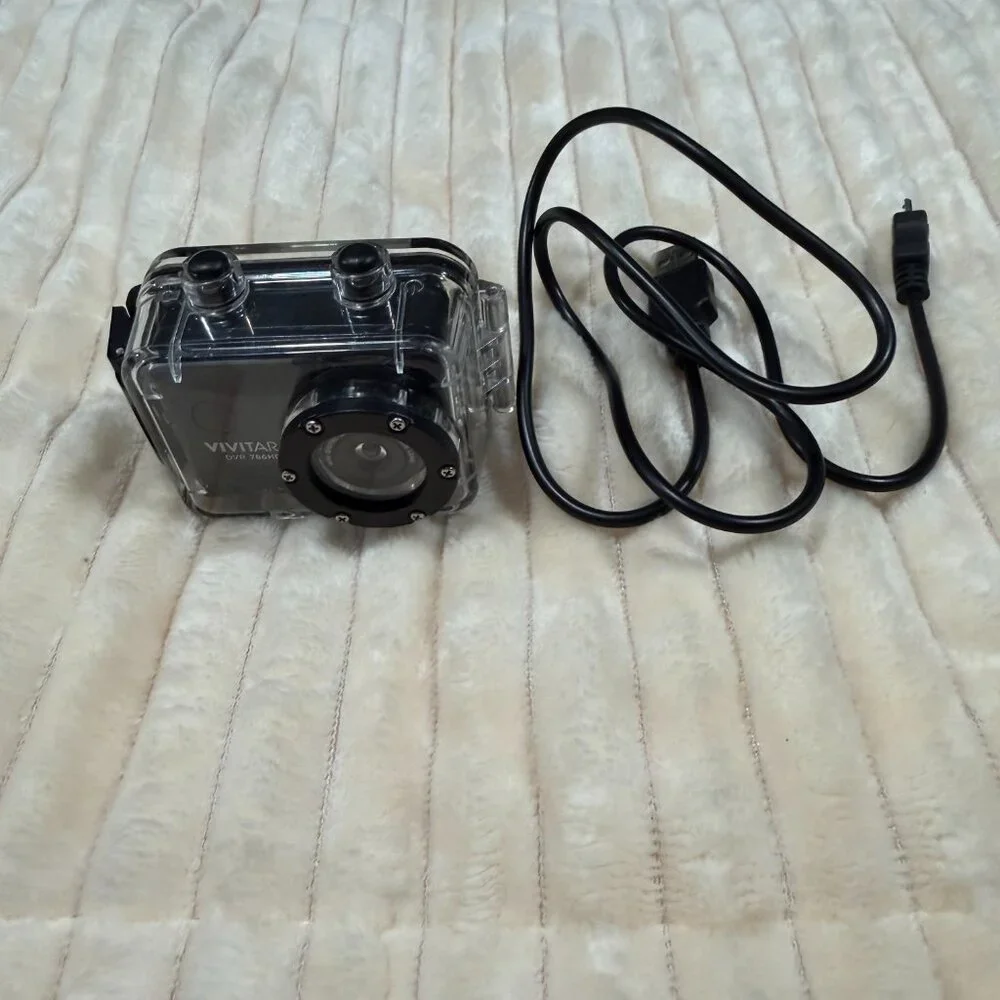 Vivitar DVR 786 HD Mini Action Camera + Waterproof Underwater Case